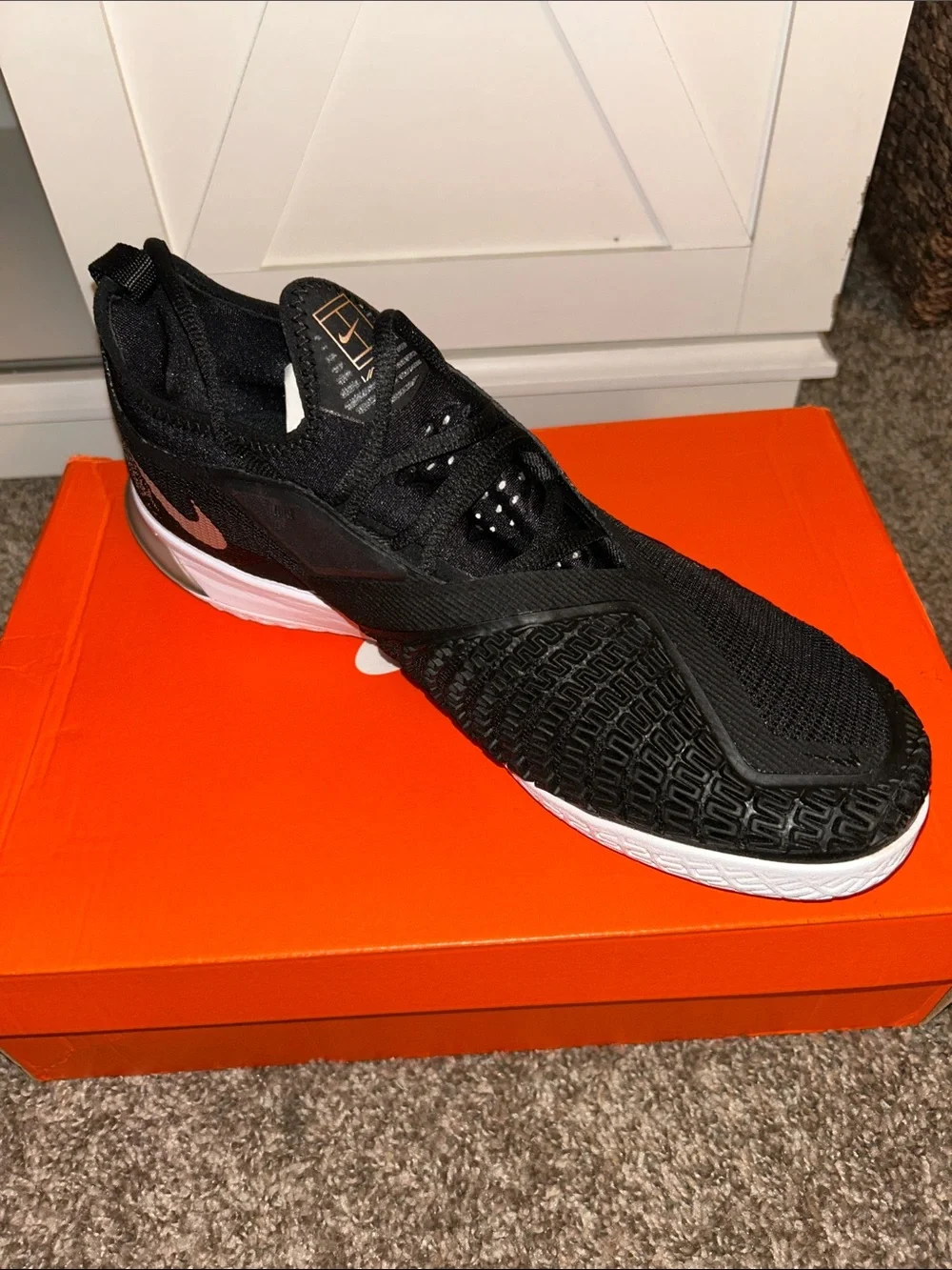 Nike Men’s Black and White Training Sneaker